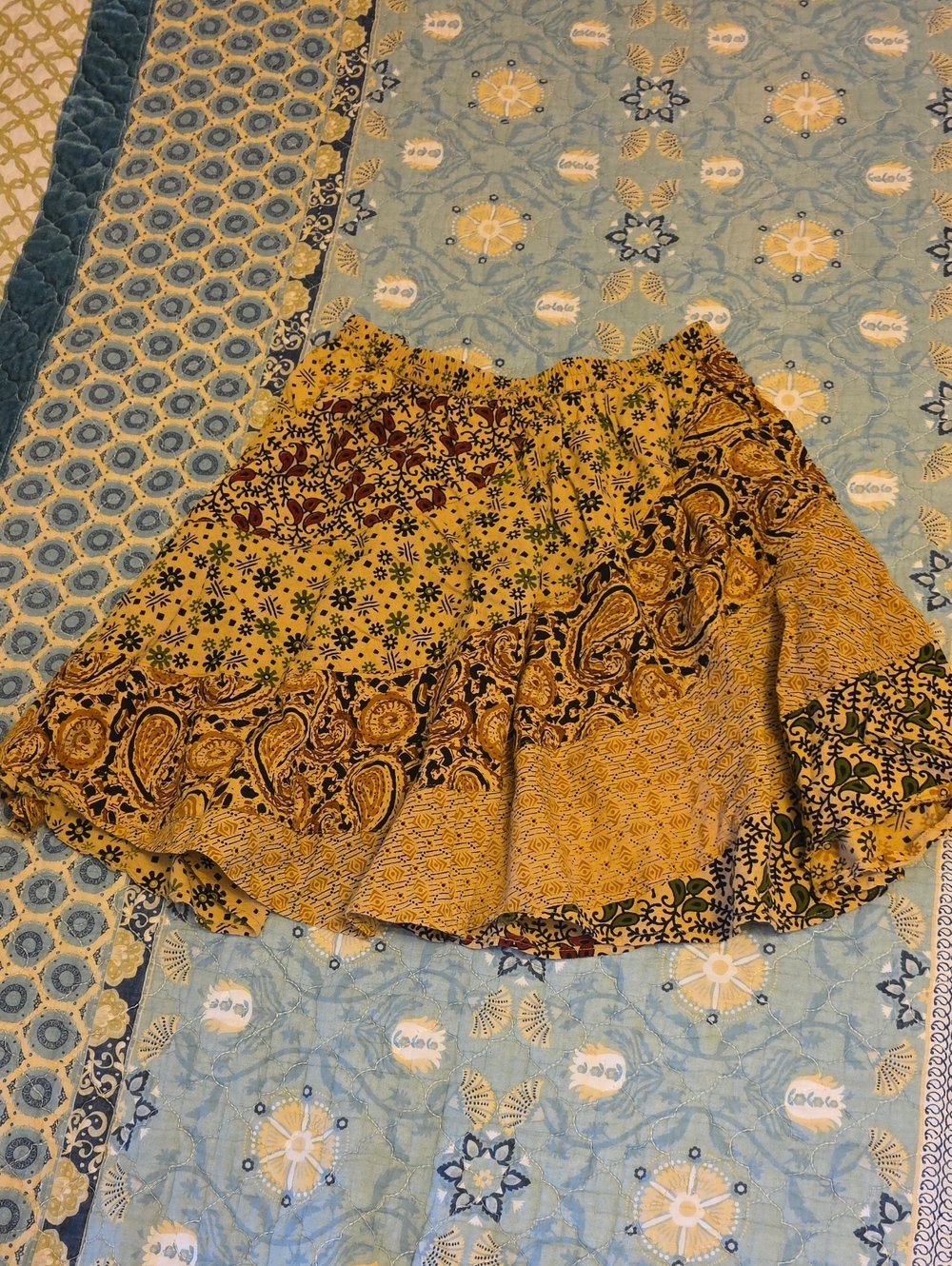 Young Threads Mini Flowy Boho Skirt